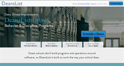 Desktop Screenshot of deanslistsoftware.com